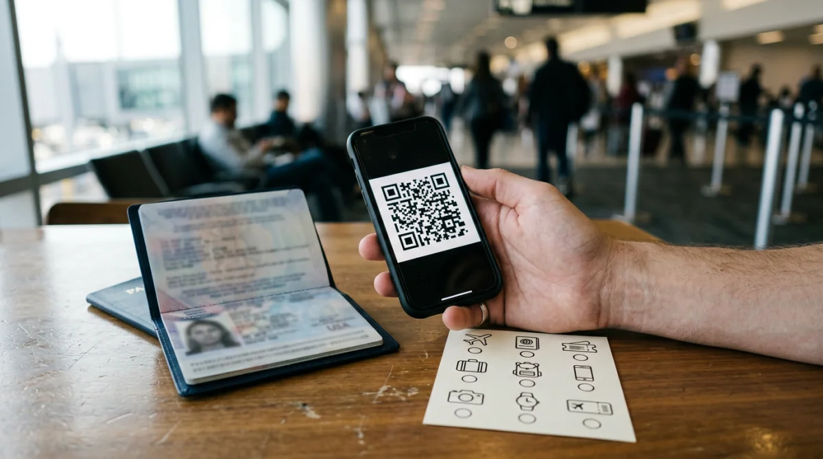 After You Submit - Aruba ED Card Approval, QR Code & Airport Procedures